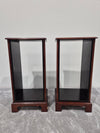 Vintage Speakers Stands - Solid Wood (Pair) - Photo 1