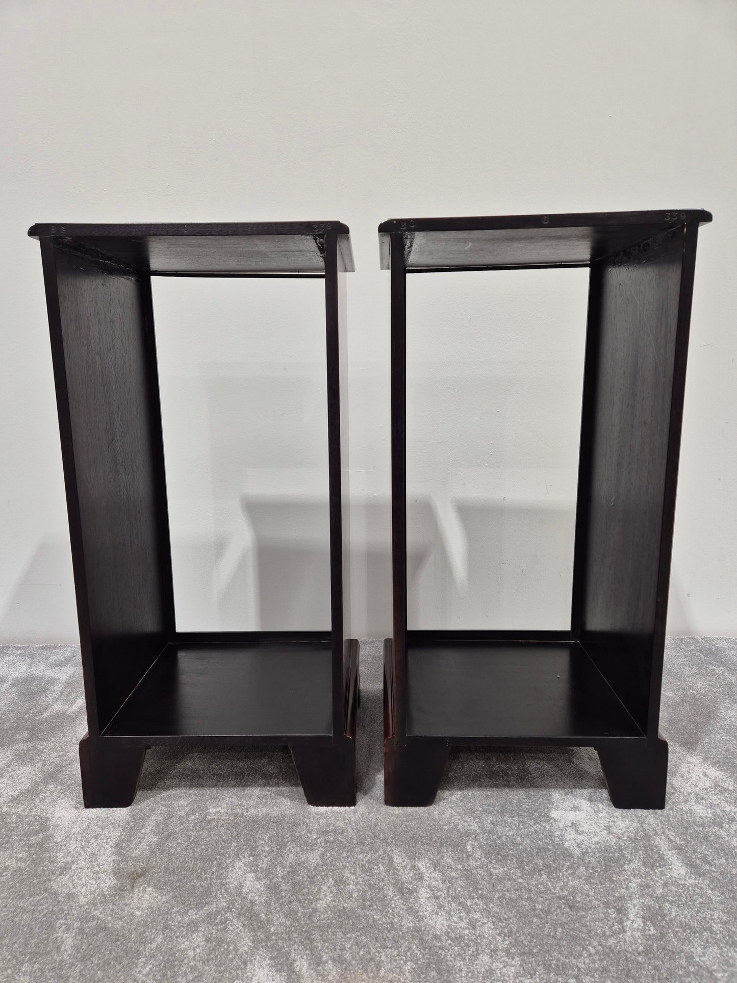 Vintage Speakers Stands - Solid Wood (Pair)