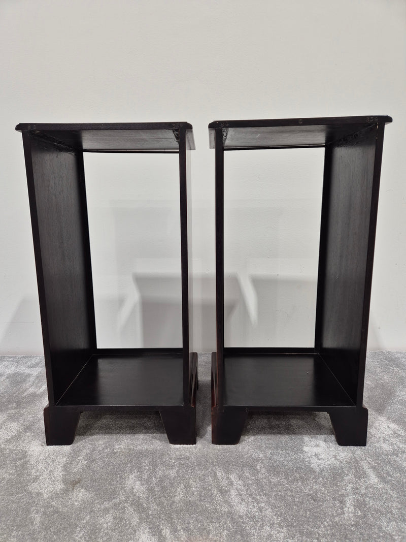 Vintage Speakers Stands - Solid Wood (Pair) - Image 5