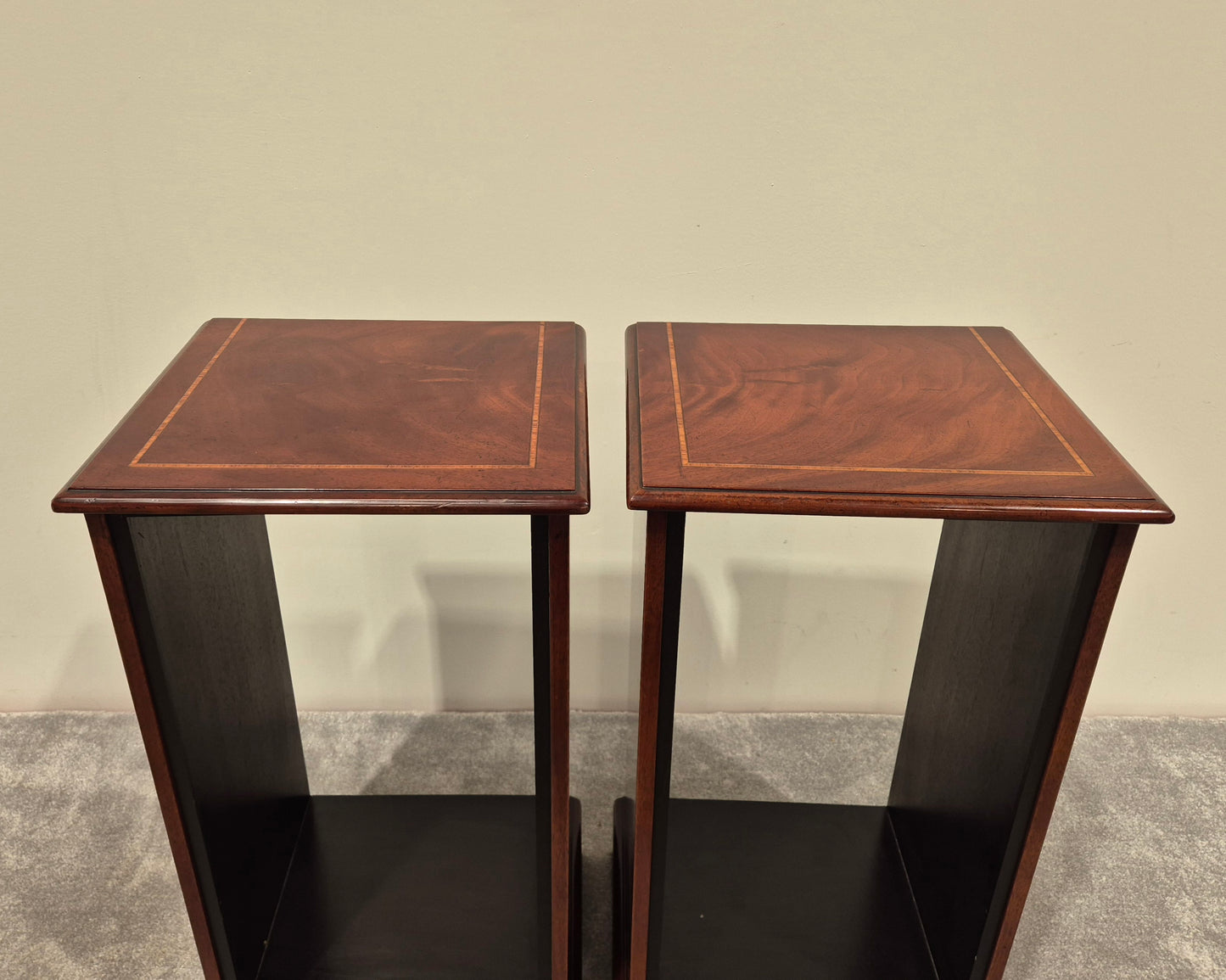 Vintage Speakers Stands - Solid Wood (Pair)