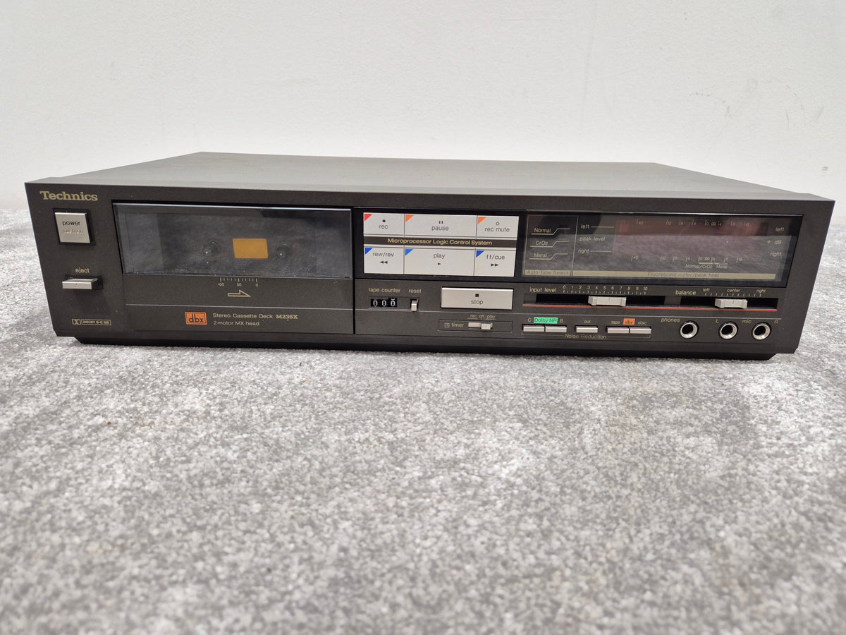 Technics RS-M235X - Stereo Cassette Deck ( Spare or Repairs )