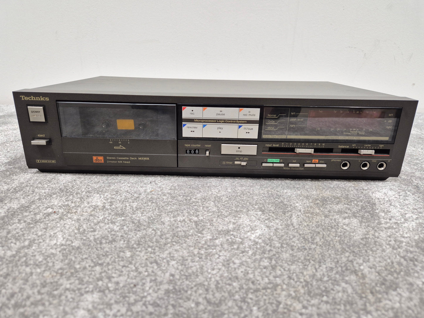 Technics RS-M235X - Stereo Cassette Deck ( Spare or Repairs )