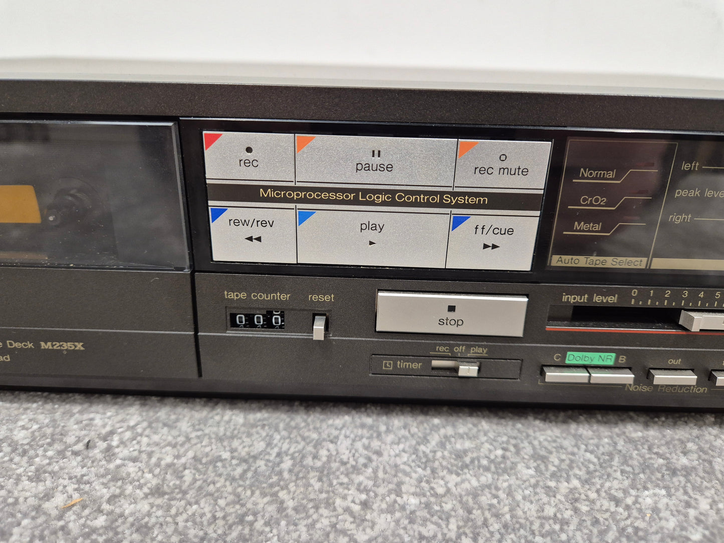 Technics RS-M235X - Stereo Cassette Deck ( Spare or Repairs )