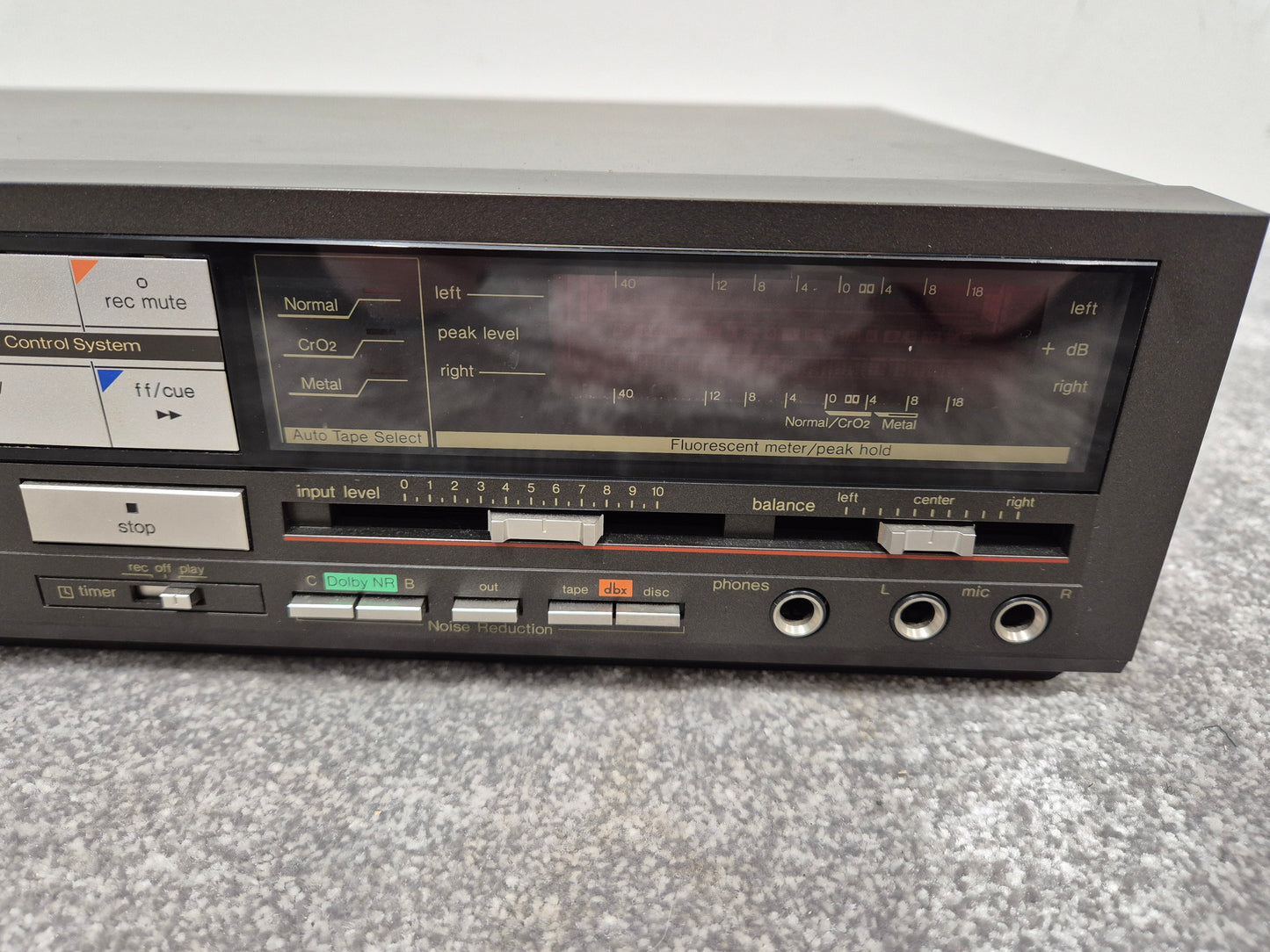 Technics RS-M235X - Stereo Cassette Deck ( Spare or Repairs )