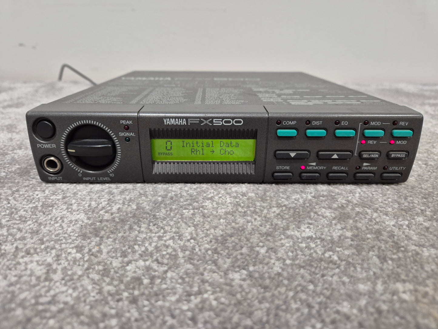 Yamaha FX500 - Digital Simul-Effect Processor w/ Manual