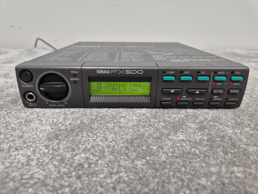 Yamaha FX500 - Digital Simul-Effect Processor w/ Manual