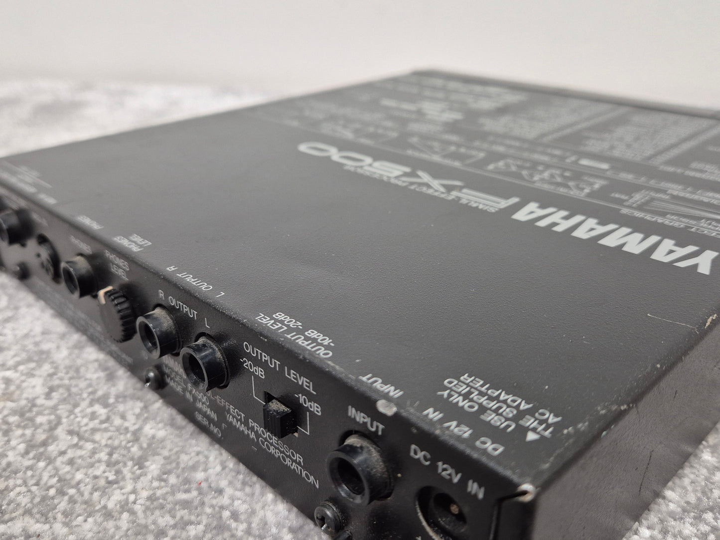 Yamaha FX500 - Digital Simul-Effect Processor w/ Manual