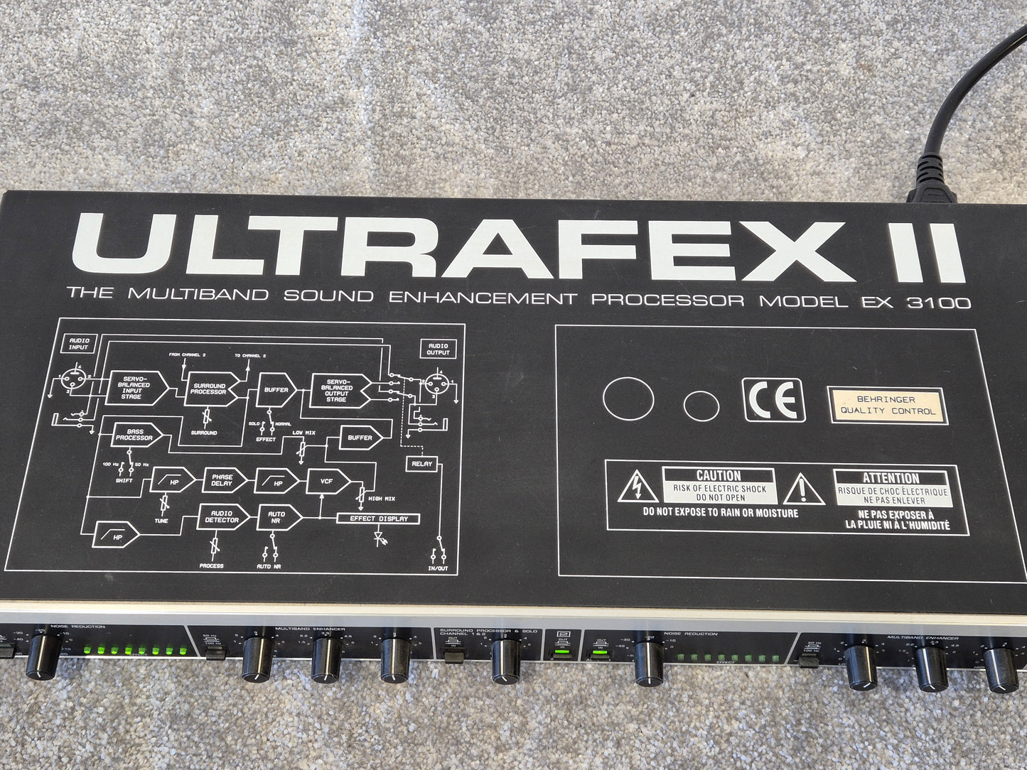 Behringer Ultrafex II EX3100 - 2-channel Multiband Sound Enhancement