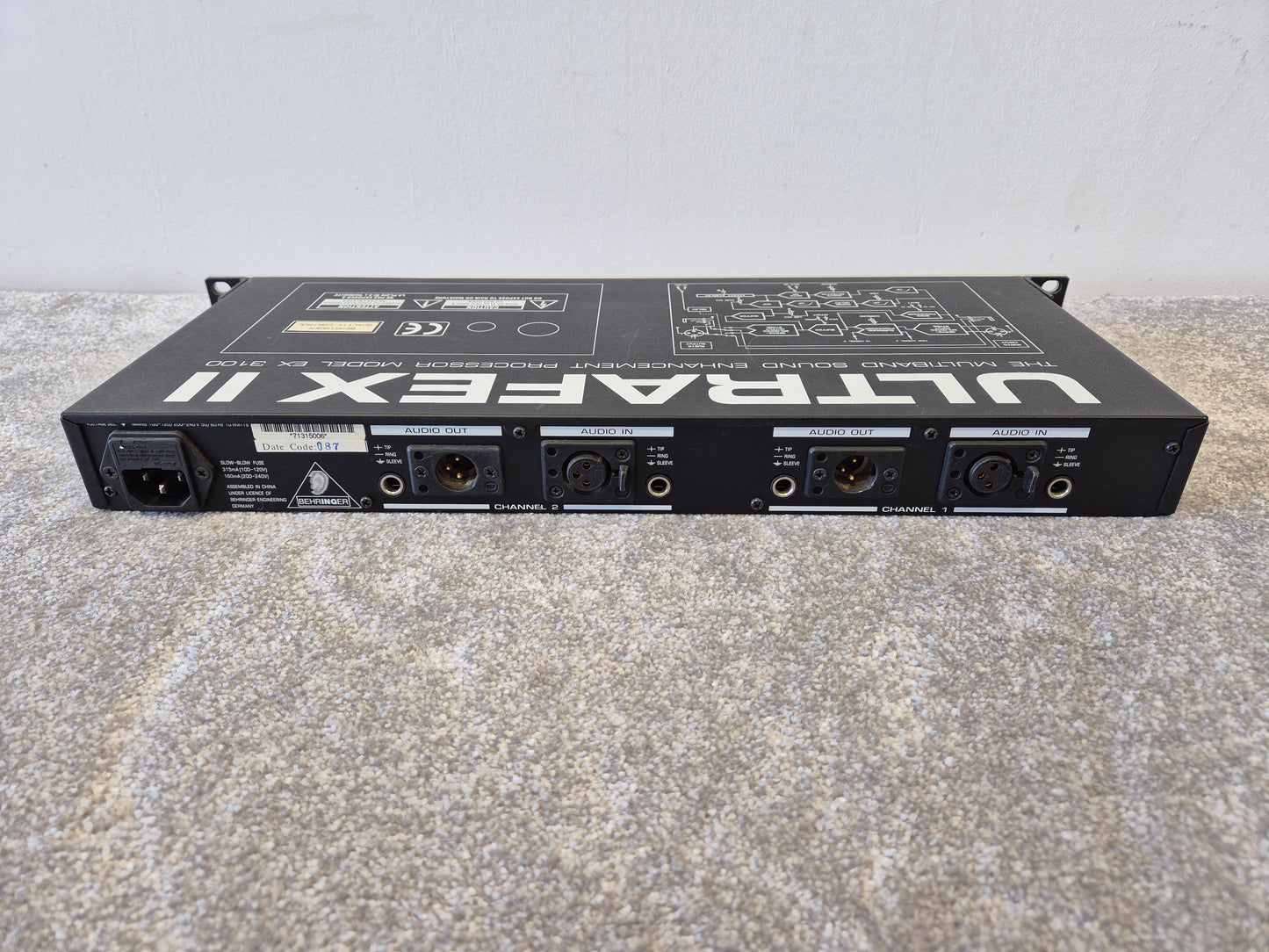 Behringer Ultrafex II EX3100 - 2-channel Multiband Sound Enhancement
