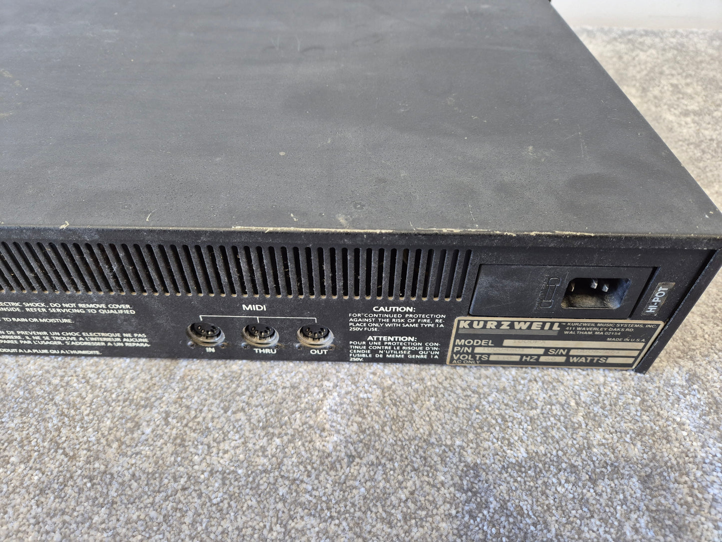 Kurzweil 1000PX - Rackmount Sound Module