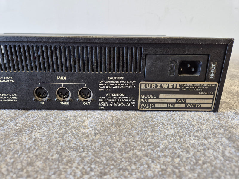 Kurzweil 1000PX - Digital Piano Module - Good w/ Power Supply - Image 11