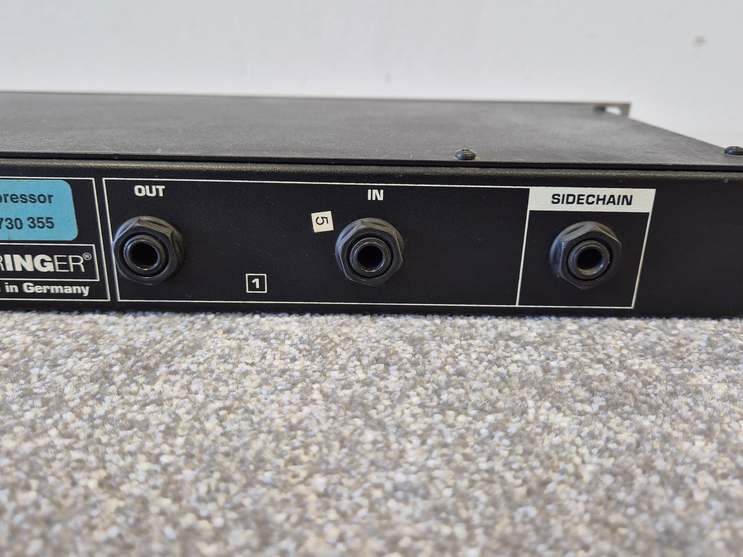 Behringer Suppressor Model DE 102 - De-Esser and Feedback Processor