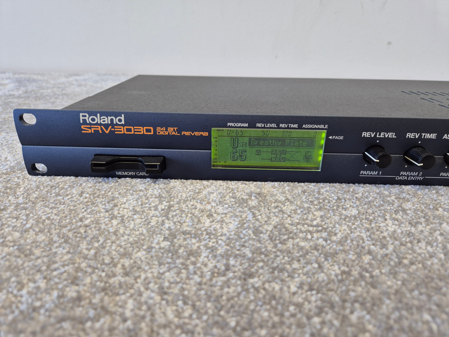 Roland SRV-3030 - 24-bit Digital Reverb Processor With MIDI