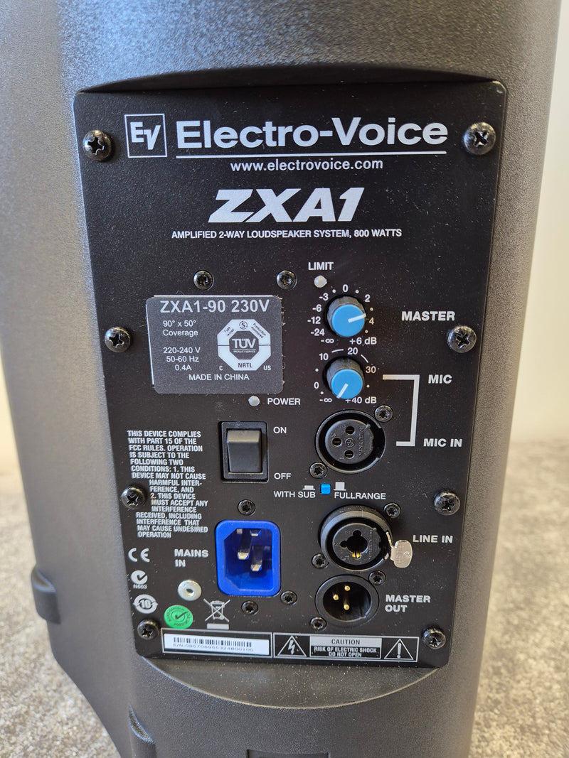 Electro-Voice ZXA1-90 - Compact Powered Speaker - Excellent w/ Original Box & Power Supply - Image 4