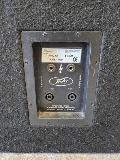 Peavey Pro 12 - 500-watts Passive PA Speaker w/ Speaker Cover (Very Good Condition)