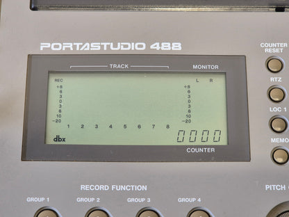 Tascam Portastudio 488 - 8-Track Cassette Tape Recorder and Full-Function Mixer
