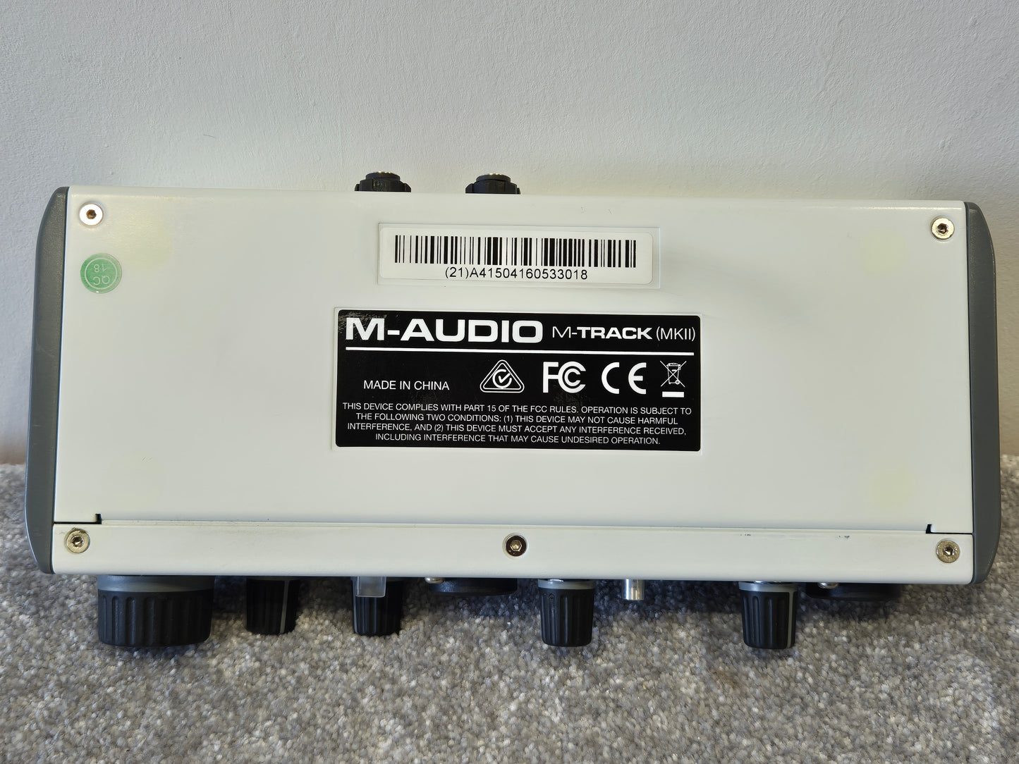M-Audio M-Track MK2 - Two-Channel USB Audio Interface w/ Original Box