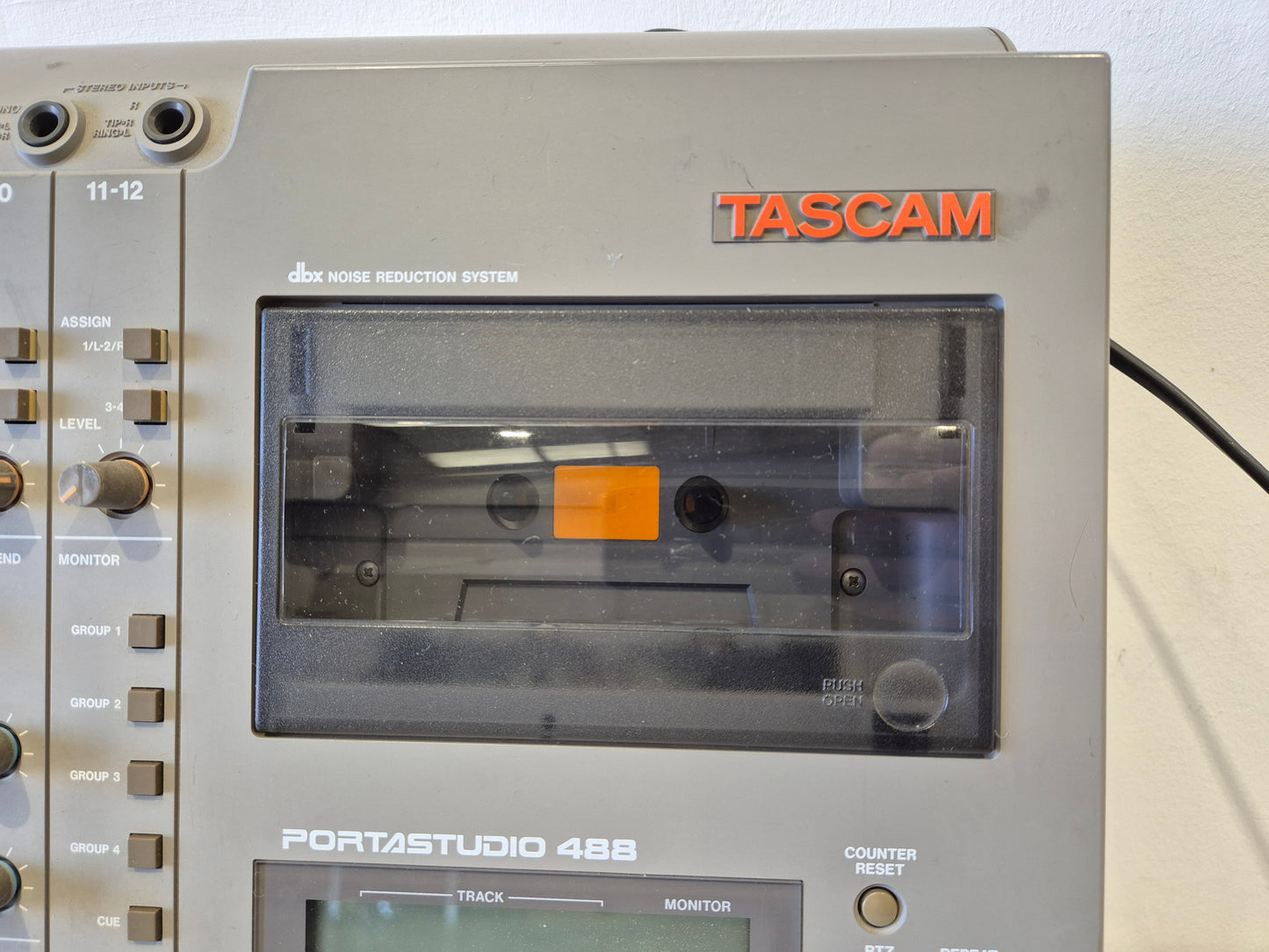 Tascam Portastudio 488 - 8-Track Cassette Tape Recorder and Full-Function Mixer