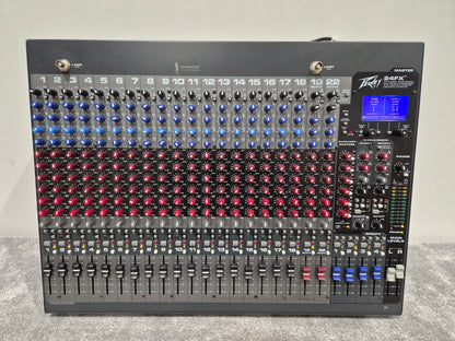 Peavey 24FX - 24-Channel Mixer with Dual DSP Engines w/ Flight Case