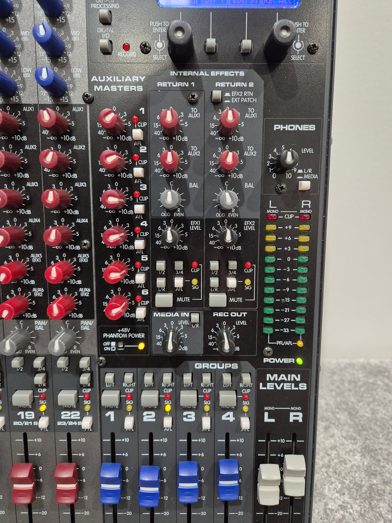 Peavey 24FX - 24-Channel Mixer with Dual DSP Engines w/ Flight Case - Image 3