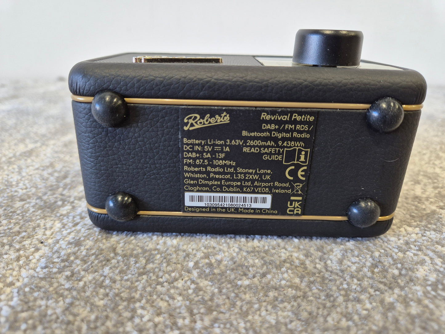 Roberts Revival Petite DAB Radio - Compact and Portable Digital Radio w/ Original Box