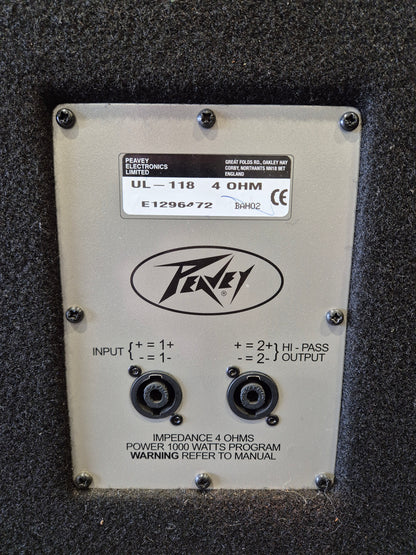 Peavey UL 118 - Passive PA Subwoofer