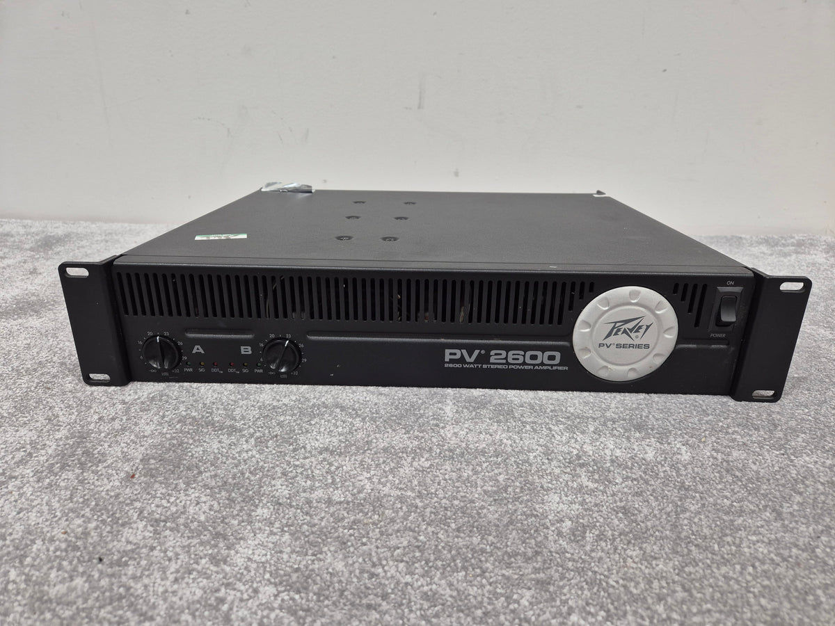 Peavey PV 2600 - Powerful 2-Channel Power Amplifier