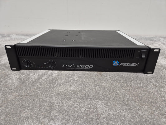 Peavey PV 2600 - Powerful 2-Channel Power Amplifier w/ Manual