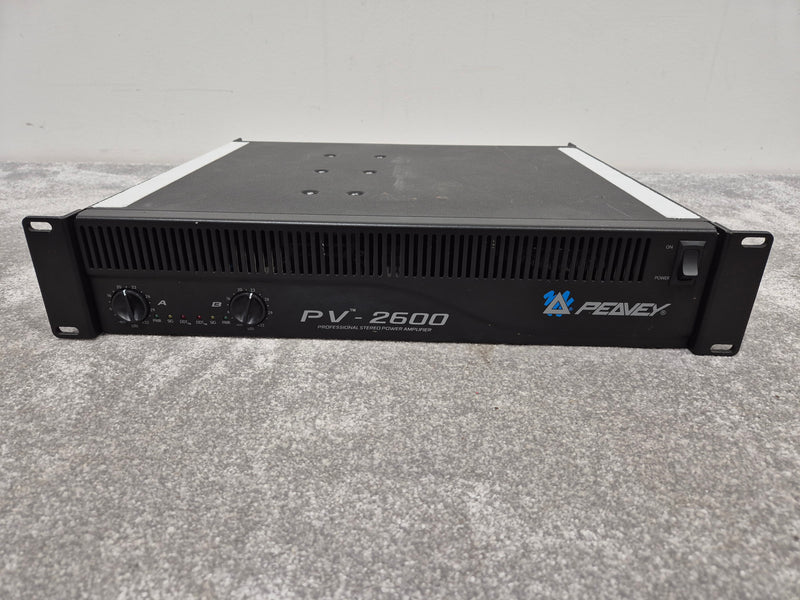 Peavey PV 2600 - Powerful 2-Channel Power Amplifier w/ Manual - Image 1