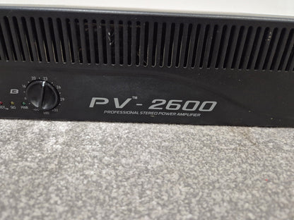 Peavey PV 2600 - Powerful 2-Channel Power Amplifier w/ Manual