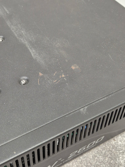 Peavey PV 2600 - Powerful 2-Channel Power Amplifier w/ Manual