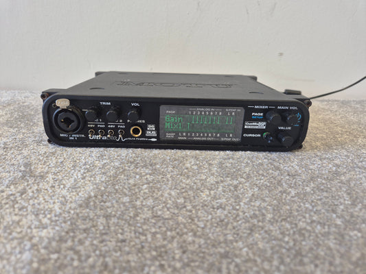 The MOTU UltraLite - Versatile Firewire Audio Interface