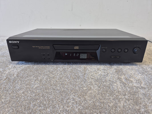 Sony CDP-XE370 - Compact Disc Player - Black