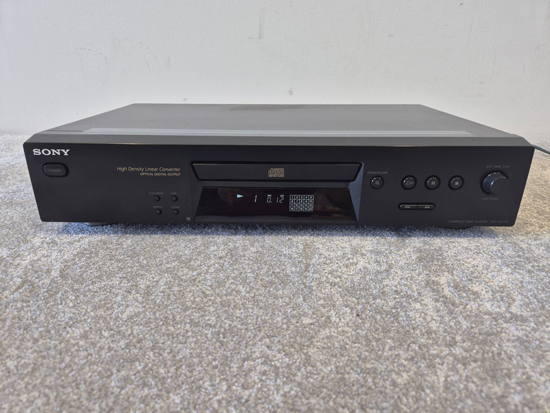 Sony CDP-XE370 - Compact Disc Player - Black - Image 1