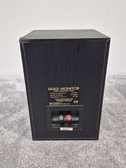 JPW Gold Monitor - 70watt Bookshelf Speakers x5 with 80watt JPW Subwoofer System