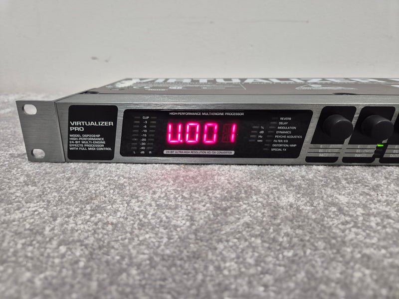 Behringer Virtualizer Pro DSP2024P - Digital Multi-Effects Processor - Image 2