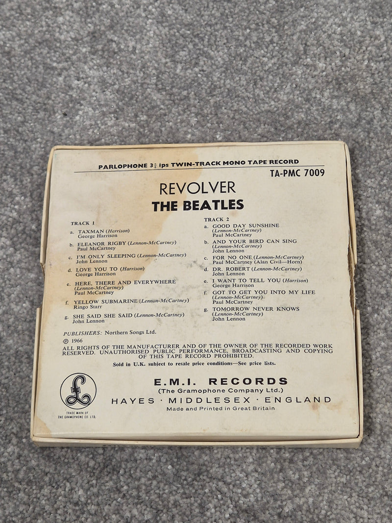 The Beatles - Revolver PMC 7009 Reel to Reel Record w/ Original Box - Image 2