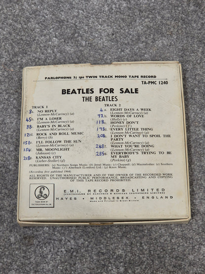 The Beatles - BEATLES FOR SALE PMC 1240 Reel to Reel Record w/ Original Box
