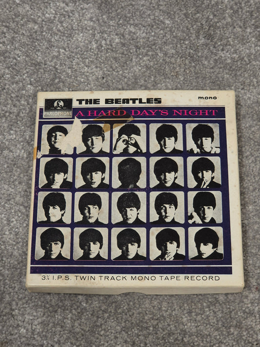 The Beatles - A Hard Day’s Night PMC 1230 Reel to Reel Record w/ Original Box