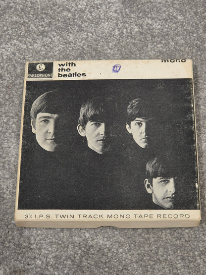 The Beatles - With The Beatles PMC 1206 Reel to Reel Record w/ Original Box