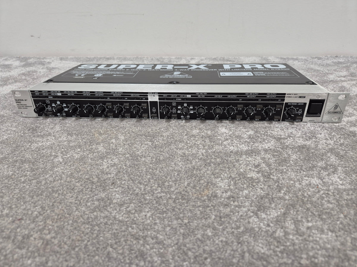 Behringer CX3400 V2 Super-X - High-Precision Stereo Crossover