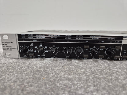 Behringer CX3400 V2 Super-X - High-Precision Stereo Crossover