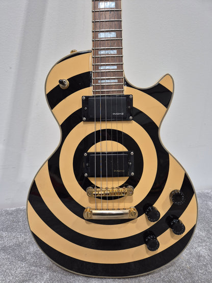 Epiphone Zakk Wild Les Paul Custom - Electric Guitar - Professional Setup