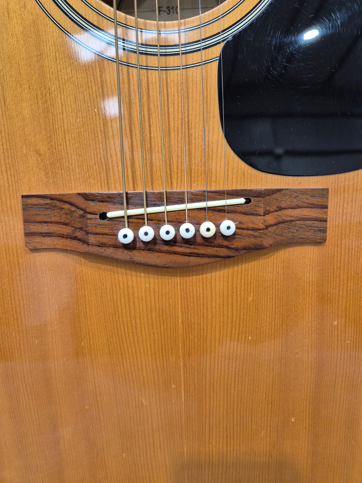 Yamaha F310 - Full Size Electro-Acoustic Converted Guitar