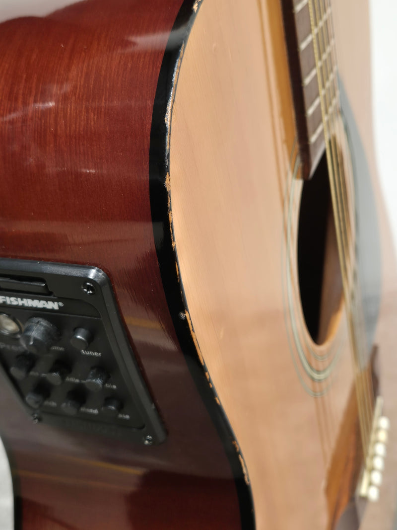 Yamaha F310 - Full Size Electro-Acoustic Converted Guitar - Image 16