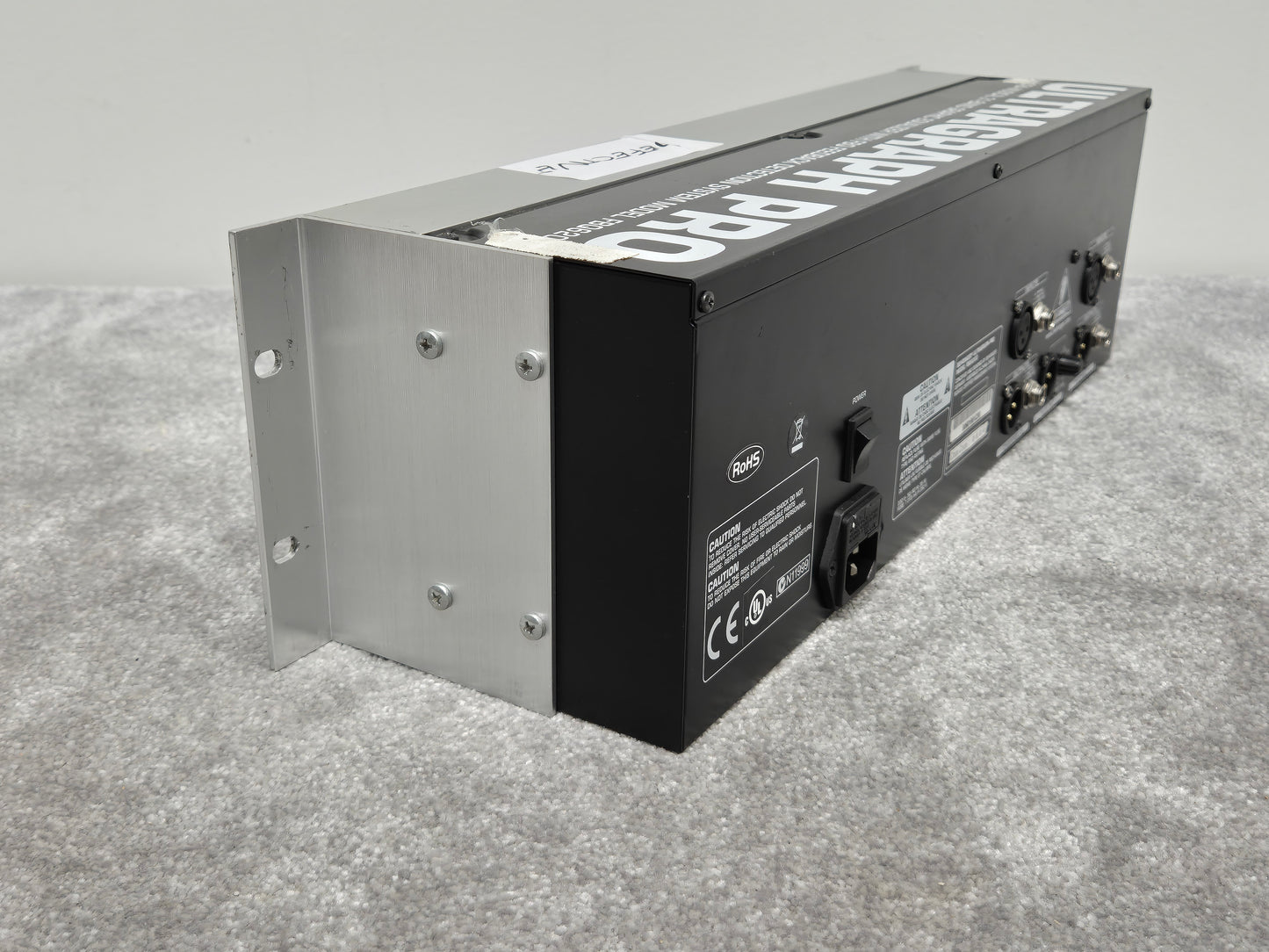 Behringer ULTRAGRAPH PRO FBQ6200HD - 31-Band Stereo Graphic Equalizer (Spares or Repairs)
