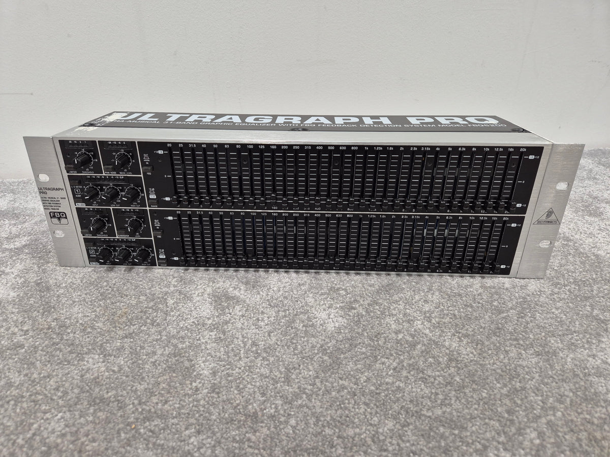 Behringer ULTRAGRAPH PRO FBQ6200HD - 31-Band Stereo Graphic Equalizer