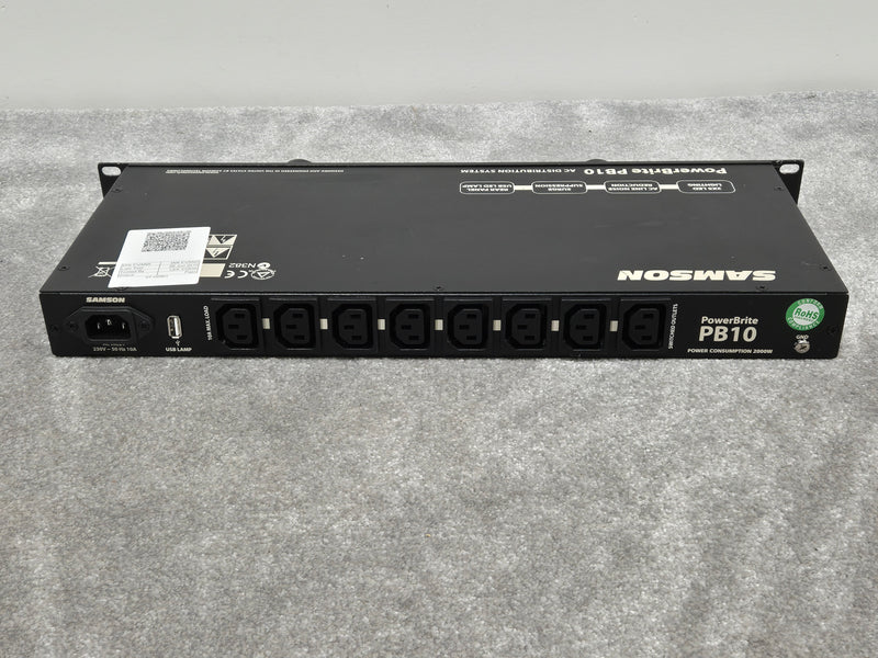 Samson PowerBrite PB10 - 19-inch Rackmount Power Conditioner - Image 8
