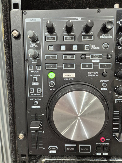 Denon MC6000MK2 - Professional DJ Controller and Digital Mixer w/ Flight Case