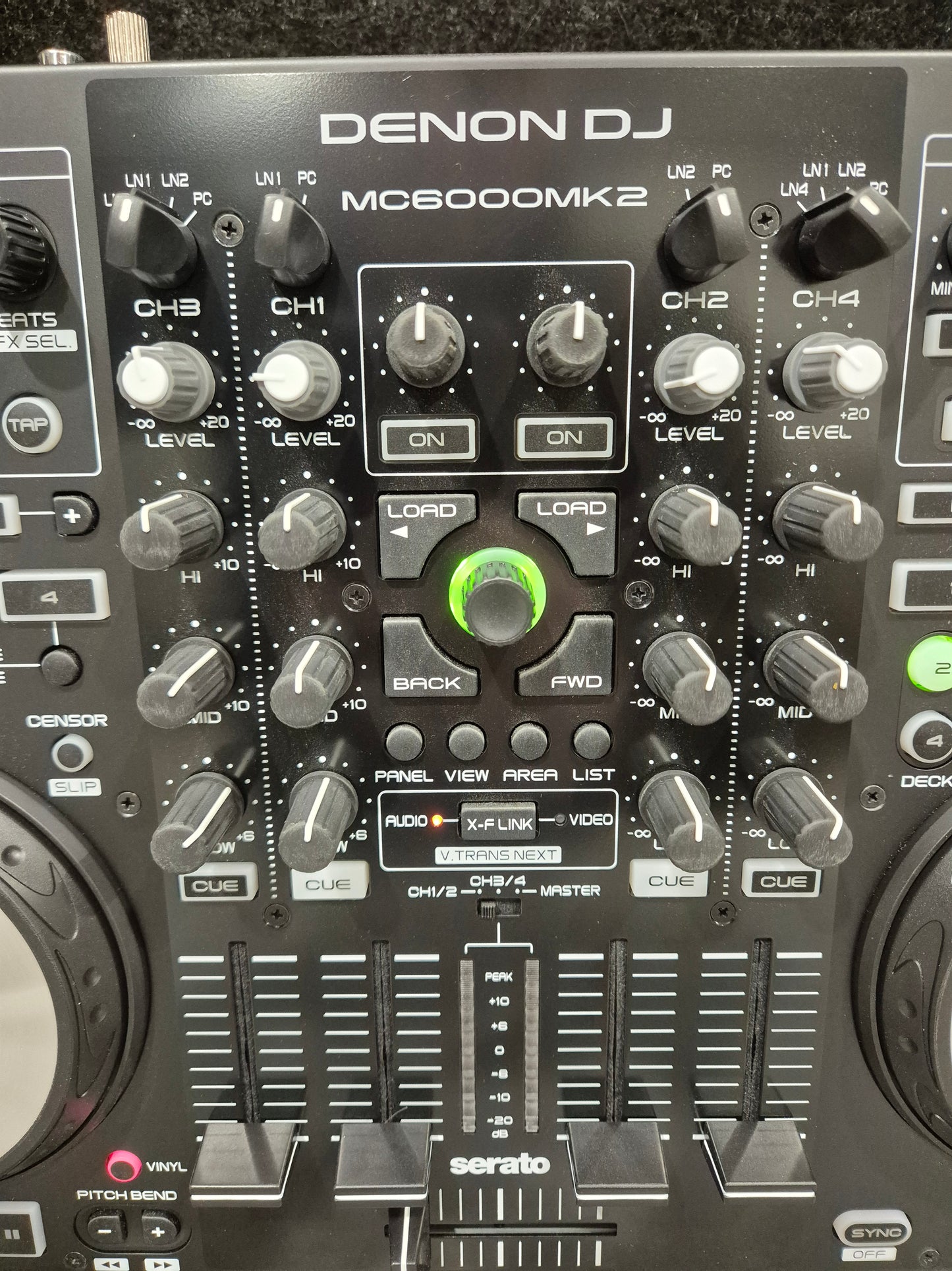 Denon MC6000MK2 - Professional DJ Controller and Digital Mixer w/ Flight Case
